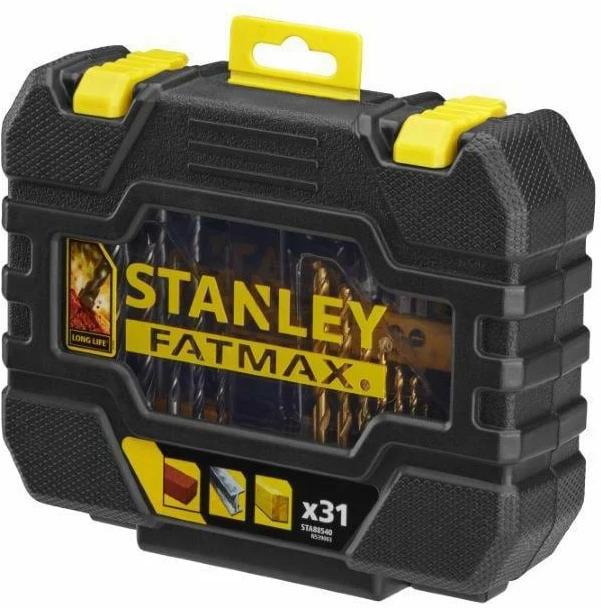 Produktbild Stanley Bit-Bohrer-Set im Koffer (6 mm, 1.5 mm, 7 mm, 3 mm, 5 mm, 8 mm, 2.5 mm, 3.5 mm, 2 mm, 4 mm)