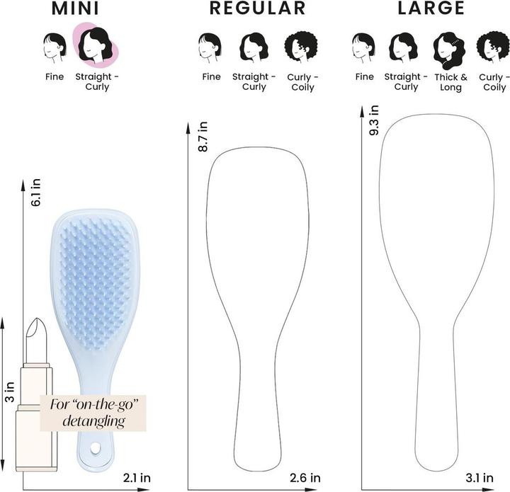 Actual product image Tangle Teezer The Wet Detangler