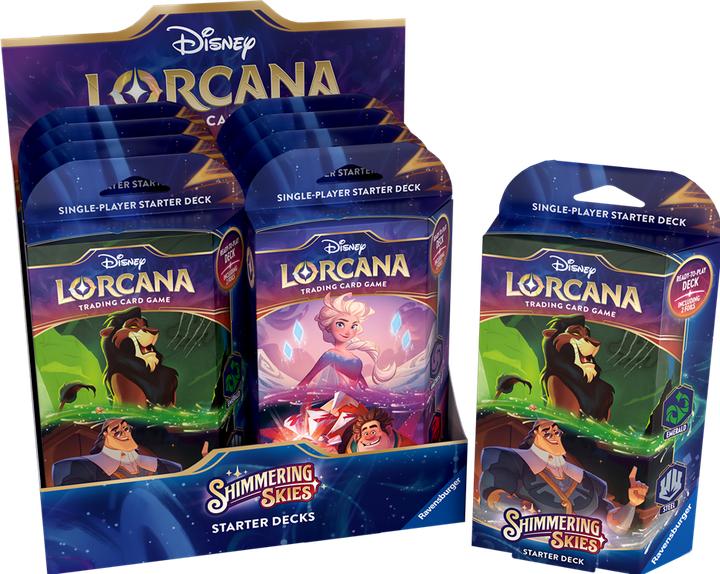 Disney Lorcana TCG: Shimmering Skies - Starter Deck (English, Deck)
