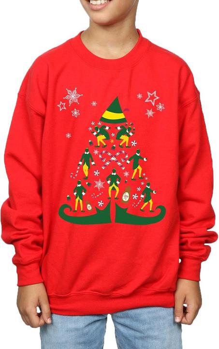 Produktbild Elf Christmas Tree Sweatshirt Jungen (152, 158)