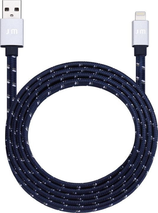 Actual product image Just Mobile AluCable Flat (braided) (1.20 m, USB 3.0)