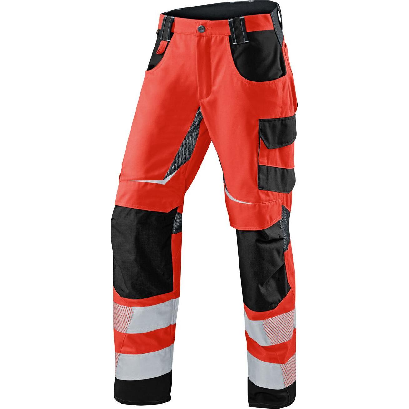 Kübler, Arbeitshose, Bundhose Sommer rot/schwarz Gr. 29 (29)