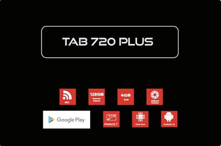 Actual product image Majestic Tab 920 Plus 6Gb 128Gb 10.1"HD (WLAN only, 10.10", 128 GB, Black, Blue)