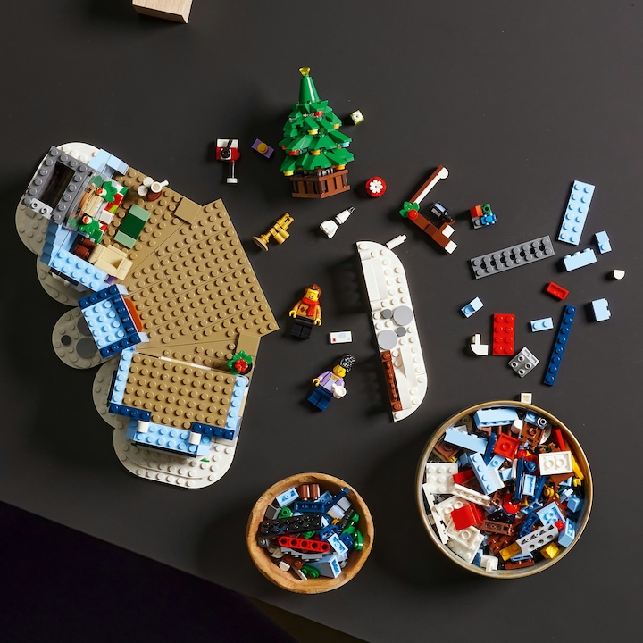 Image du produit LEGO Visite du Père Noël (10293, LEGO Creator Expert, LEGO difficiles à trouver)