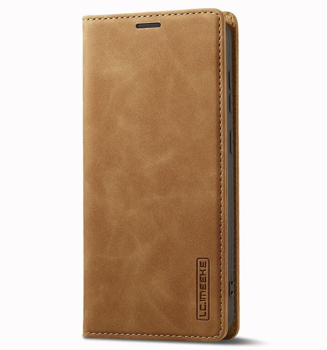 Actual product image Cover-Discount Galaxy S23 - Stand Flip Case Cover brown (Samsung Galaxy S23)