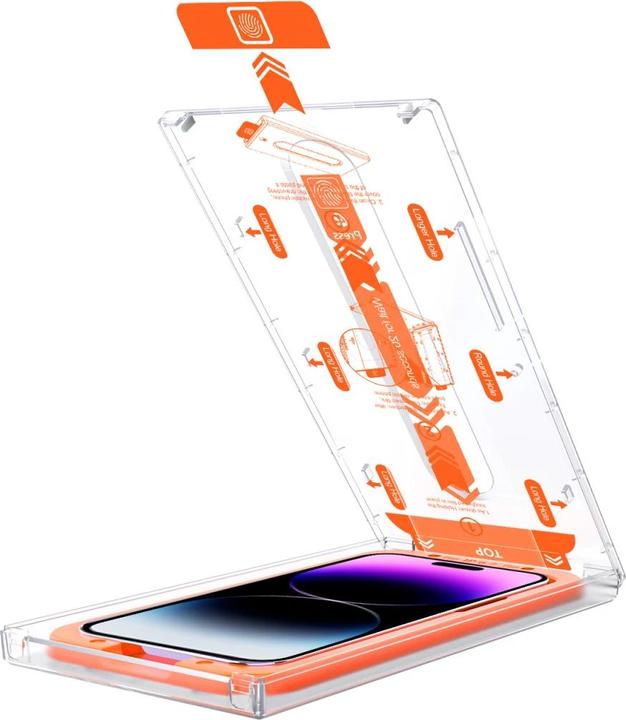 Produktbild Mobile Origin Privacy Screenwith easy applicator, 2 pack (2 Stk., Apple iPhone 15 Pro)