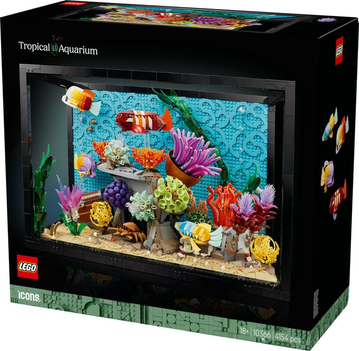 Produktbild LEGO Tropisches Aquarium (10366, LEGO Icons)