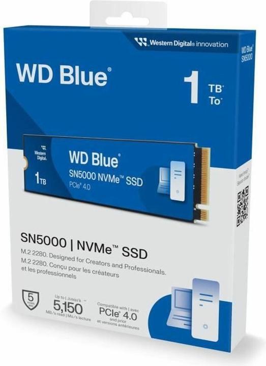 Produktbild WD Blue SN5000 powered by SANDISK (1000 GB, M.2 2280)