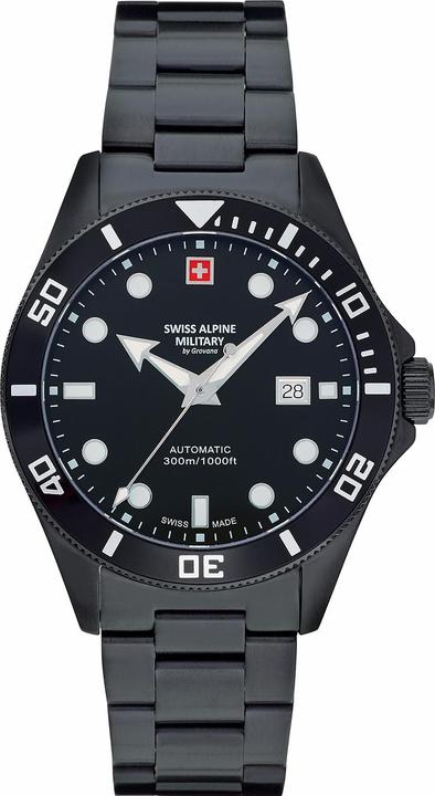 Produktbild Swiss Alpine Military 7095.2177 Diver Automatik 44mm 30ATM (Swiss Made, 44 mm)