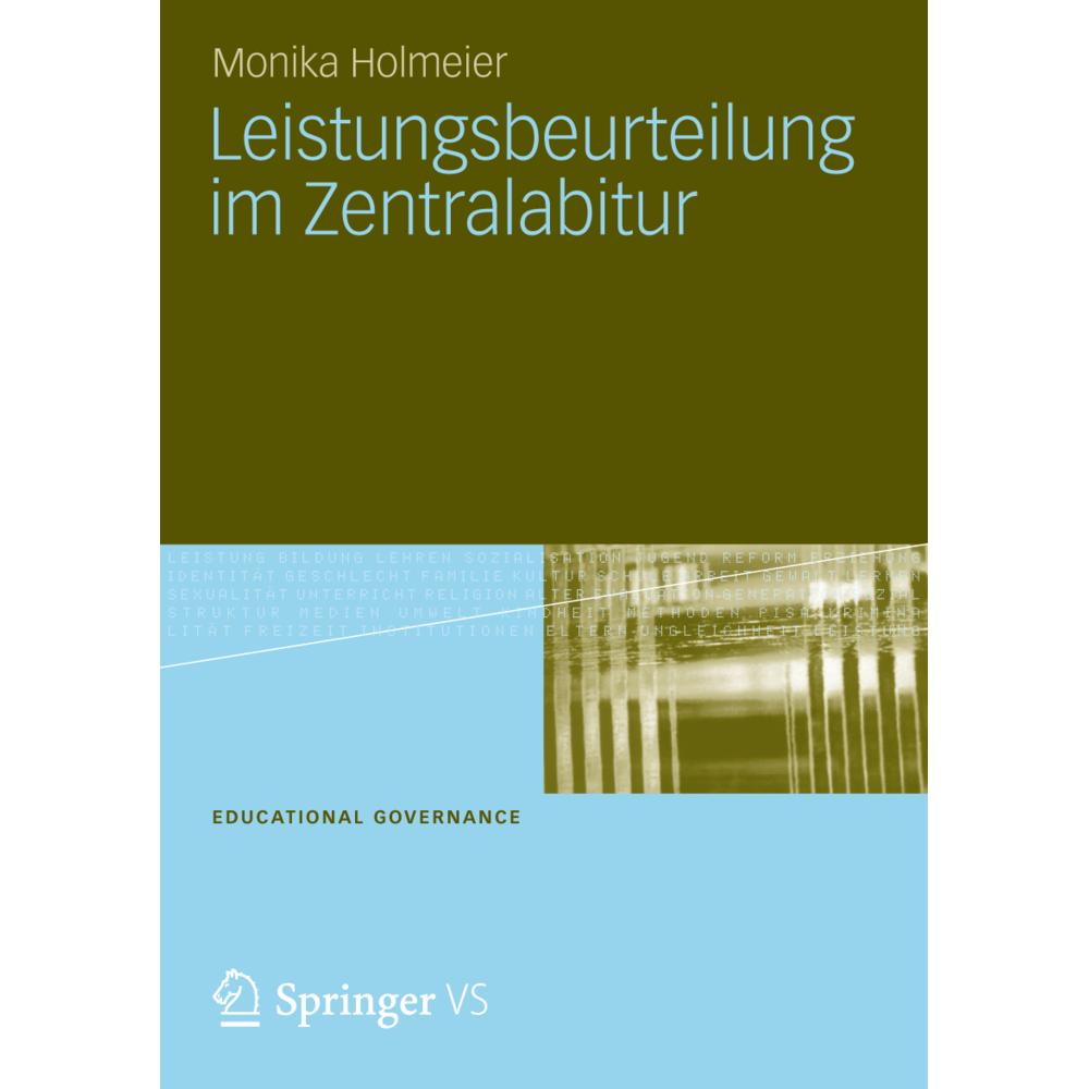 Leistungsbeurteilung im Zentralabitur, Fachbücher von Monika Holmeier