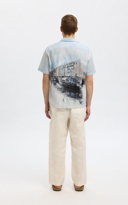 Actual product image Selected Homme Print Kurzarmhemd (S)