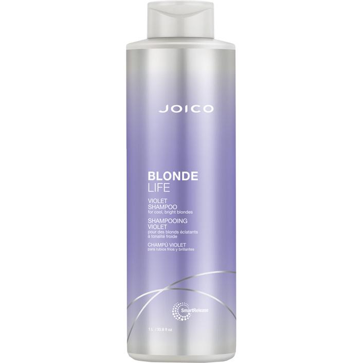 Joico, Shampoo, Blonde Life Violet Shampoo 1000ml (1000 ml, Flüssiges Shampoo)