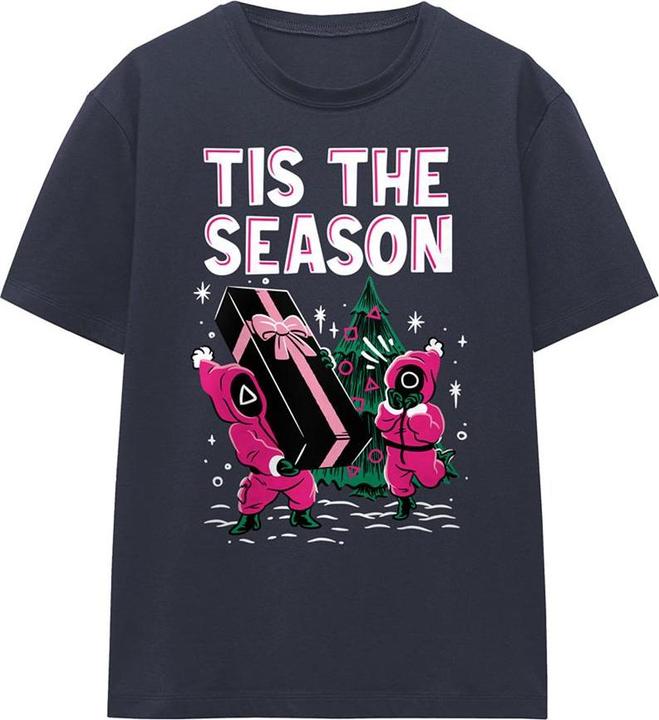 Immagine prodotto Squid Game Tis The Season Maglietta Natale Donna (M)