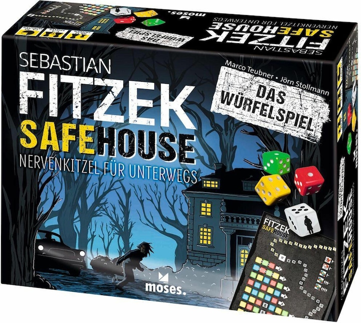 Actual product image Sebastian Fitzek Safehouse Dice Game (German)