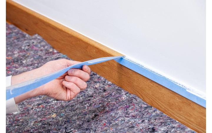 Produktbild tesa 4460 2in1 Präzisionskrepp, doppellagiges Malerband, UV- und wetterbeständig, 25mm x 25m (25 mm)