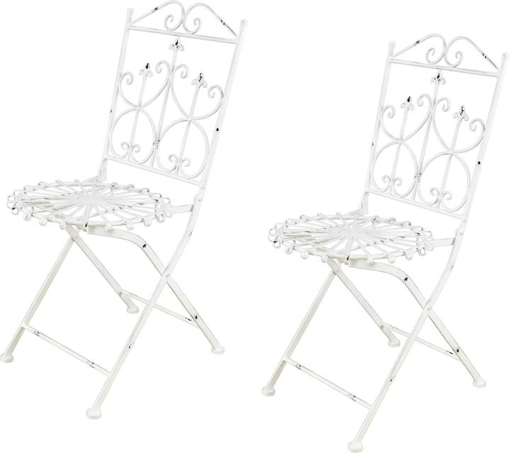 Produktbild HTI-Living Gartenstühle 2er Set Romantic Garden