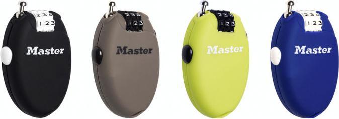 Actual product image Master Lock Karabinerschloss