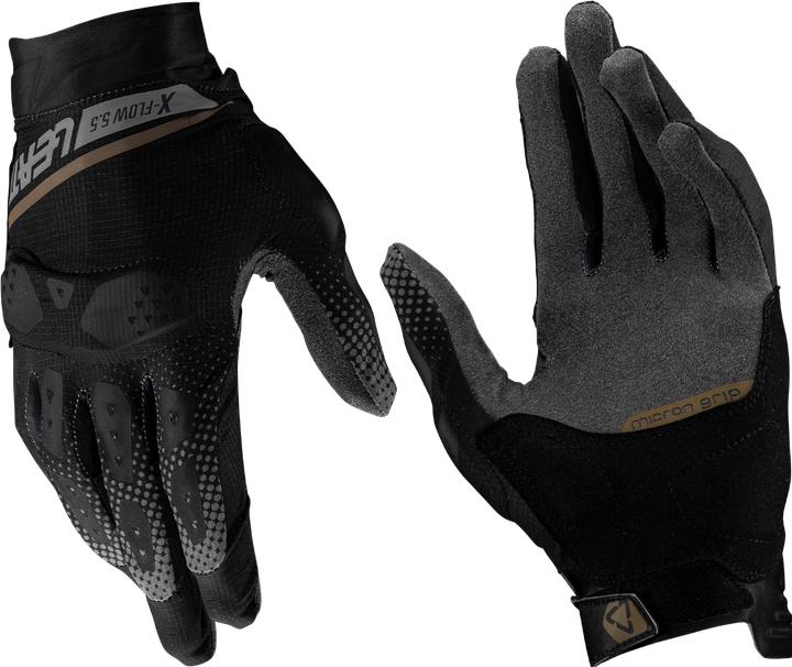 Actual product image Leatt Adv X-Flow 5.5 Stealth Short Handschuhe (Men, 11, 2)