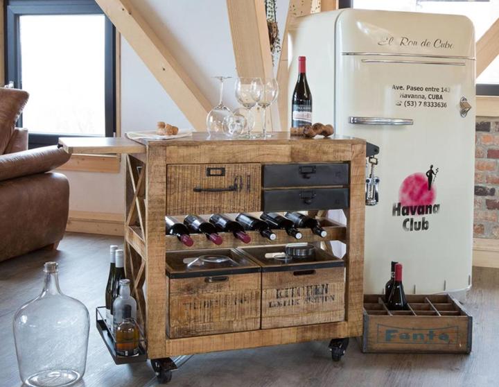 Actual product image Gutmann Warehouse serving trolley