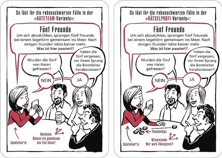 Produktbild black stories English (Englisch, 2 - 10 Spieler)