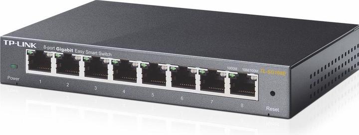 Actual product image TP-Link Tl-Sg108e (8 Ports)