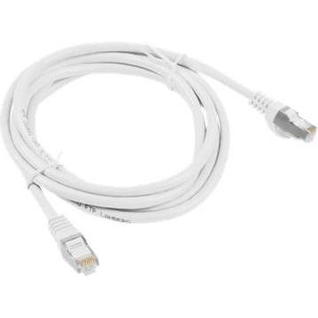 Lanberg Patchcord Kat.6 Ftp 3m Biały Fluke Passed (U/FTP, CAT6, 3 m), Netzwerkkabel