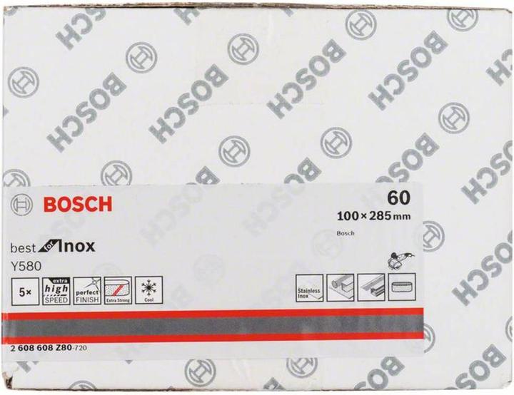 Actual product image Bosch Professional Zubehör PRO Y580 sanding belt, 90 x 100 x 285 mm, G60 (60)