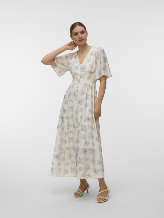 Image du produit Vero Moda VMBELLA Langes Kleid Gesmoktes Kleid (S)