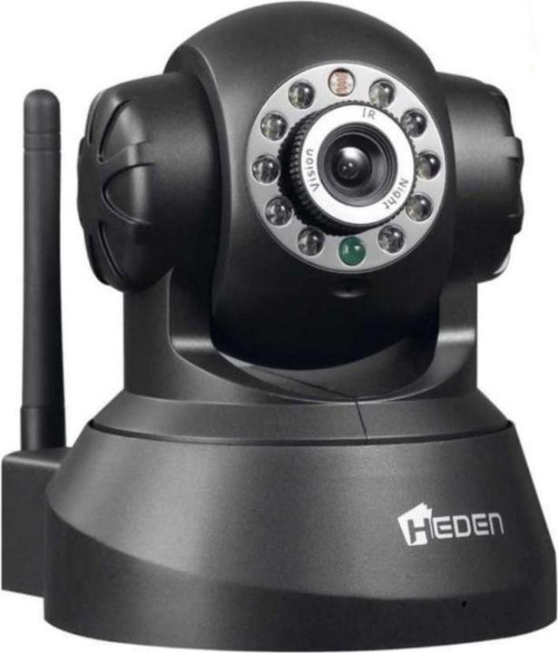 Camera IP VisionCam Cloud, HEDEN, interieur motorisee, V2,4 noir (640 x 480 Pixels)