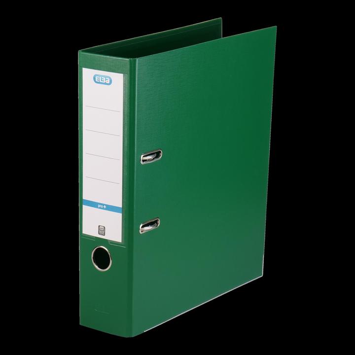 Produktbild Elba Ordner rado star, Rückenbreite: 80 mm, grün, DIN A4 Einband aussen (A4, 80 mm, 1 Stück)