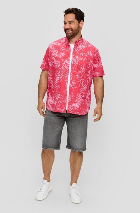 Immagine prodotto s.Oliver Hemd Kurzarmhemd im Slim-Fit (5XL)