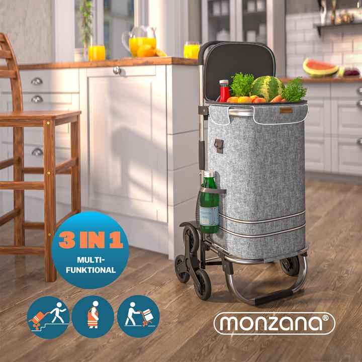 Produktbild Monzana 2in1 Einkaufstrolley
