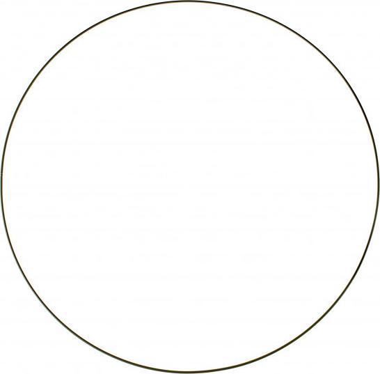 Produktbild Glorex Metallring schwarz (0.45 m)