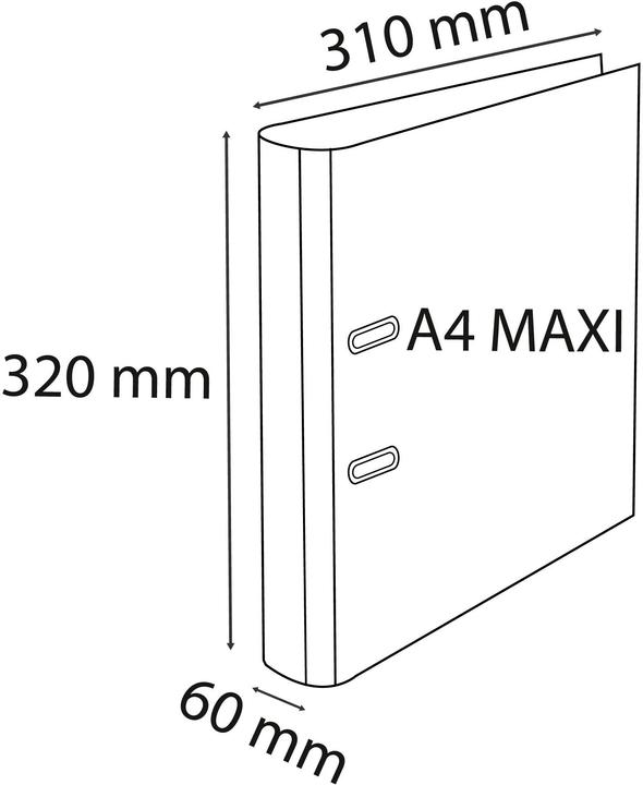 Image du produit Exacompta Exactive-Exafile (A4, 60 mm, 1 pièce(s))