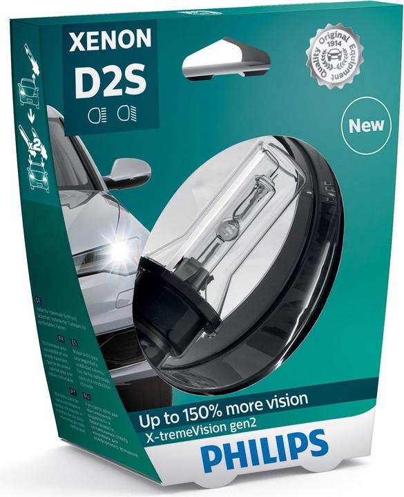 Image du produit Philips Lampe frontale au xénon XtremeVision Gen2 (D2S)