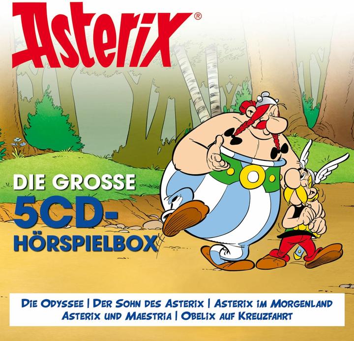Asterix - The big 5-CD radio play box Vol. 6 (Albert Uderzo, René Goscinny, German)