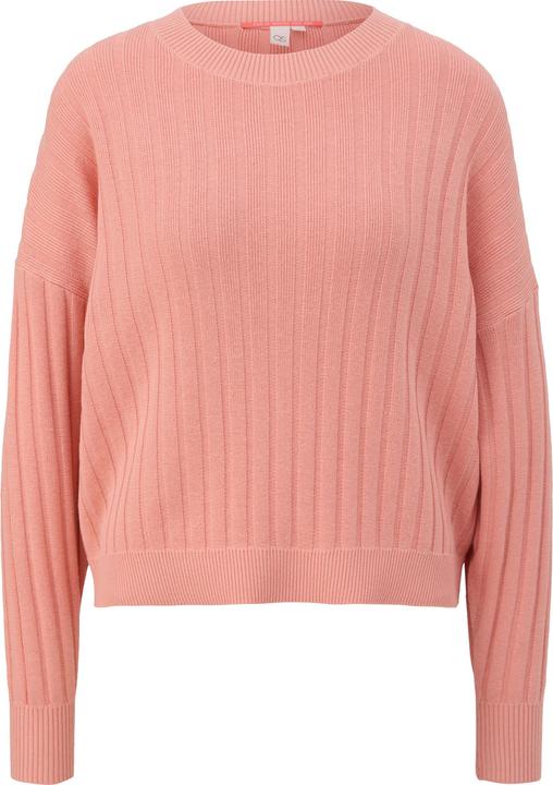 Produktbild s.Oliver Strickpullover Weicher Strickpullover aus Baumwollmix (XXL)