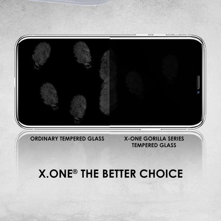 Actual product image X-One Protective glass Full Cover Extra Strong Matte - for iPhone 16 Pro Max tempered glass 9H (1 pcs., Apple iPhone 16 Pro Max)