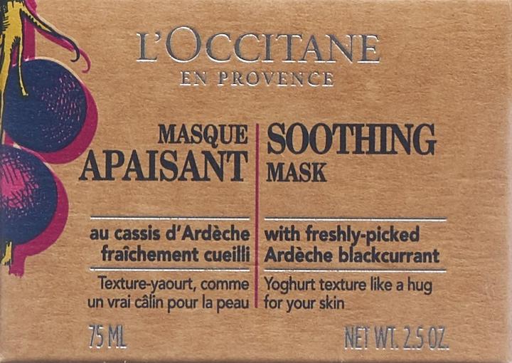 Actual product image L'Occitane Soothing face mask (75 ml)