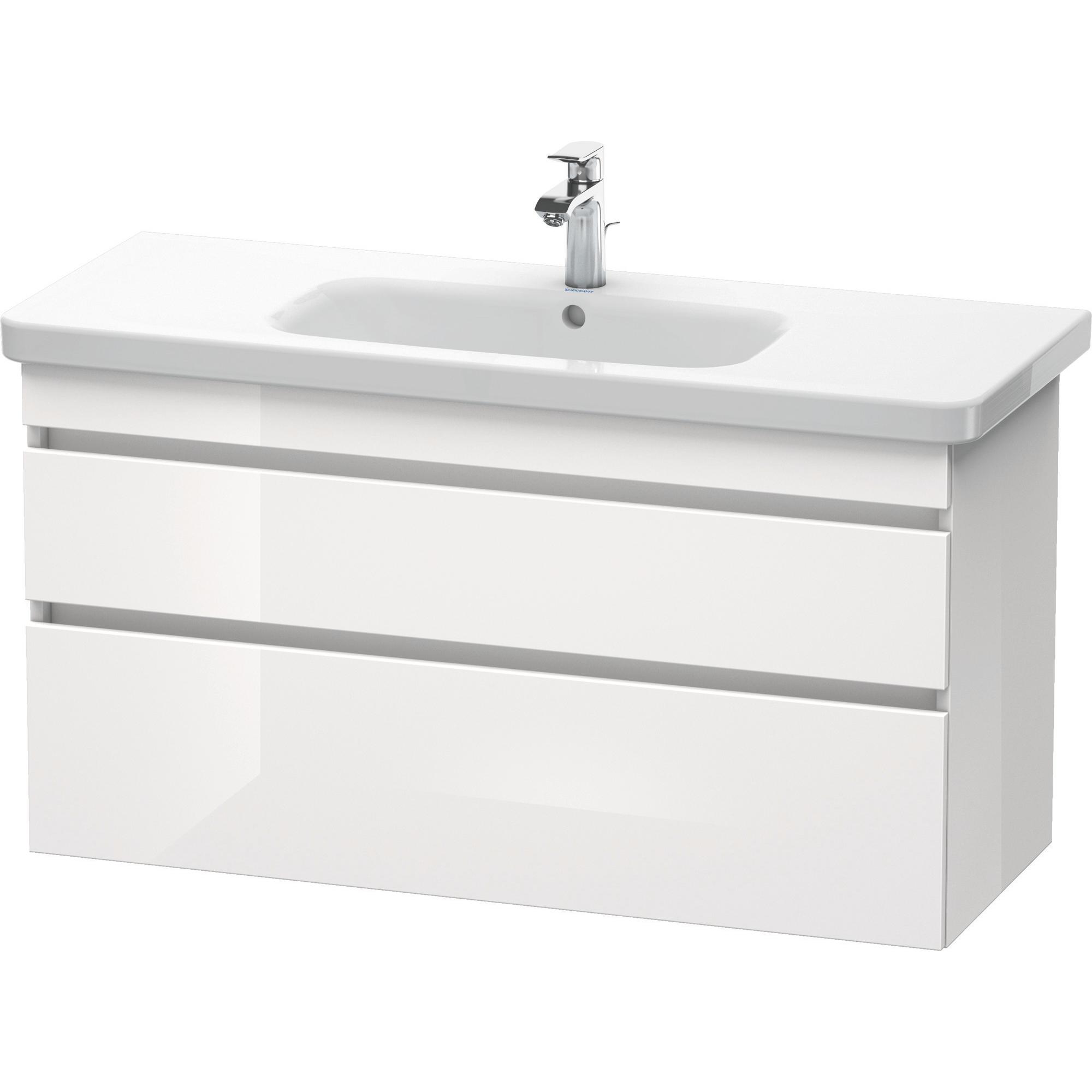 Duravit, Armadietto Lavabo, Mobiletto Durastyle 448X1130X610Mm Bianco Lucido (113 X 44.80 X 61 Cm)