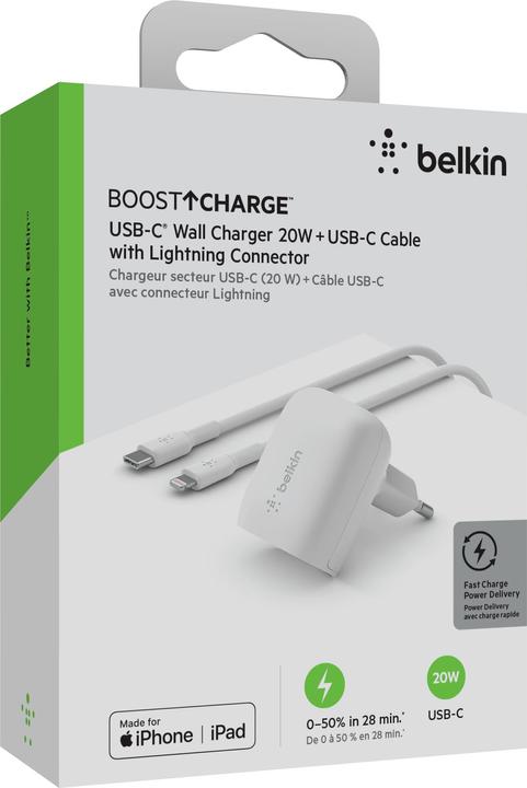 Actual product image Belkin 20W USB-C CHARGER WITH (20 W)