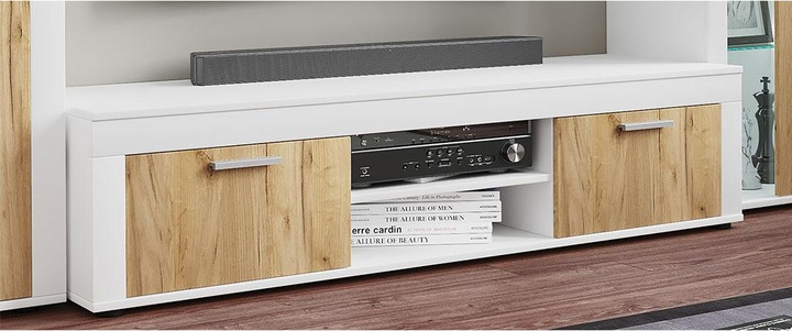 Immagine prodotto VCM Mobiletto TV in legno Mobili TV Usilo XL (160 x 45 x 37 cm)