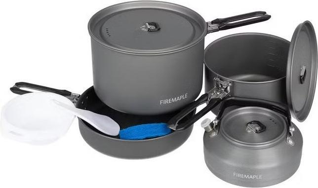 Fire-Maple Feestelijke maaltijd pannenset 4-zwart