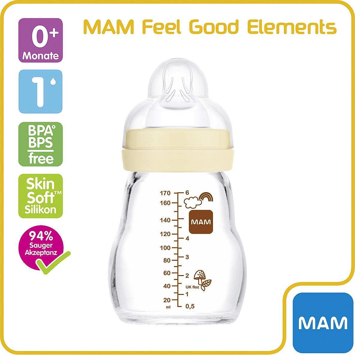 Thumbnail - 6x MAM, Babyflasche, Feel Good (170 ml)