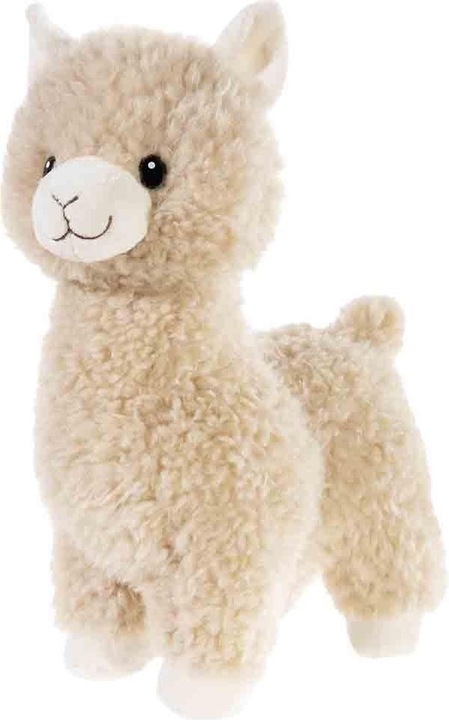 Immagine prodotto Heunec Peluche lama in piedi grande marrone chiaro 28 cm (28 cm)
