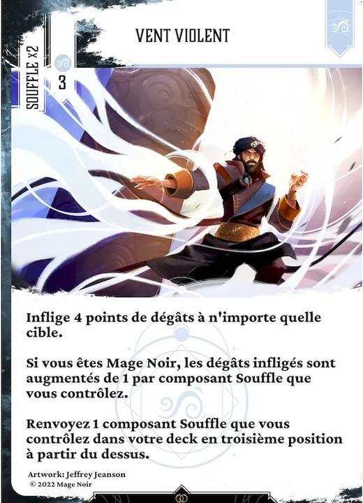 Actual product image Mage Noir Deck building (French, 2 Players)