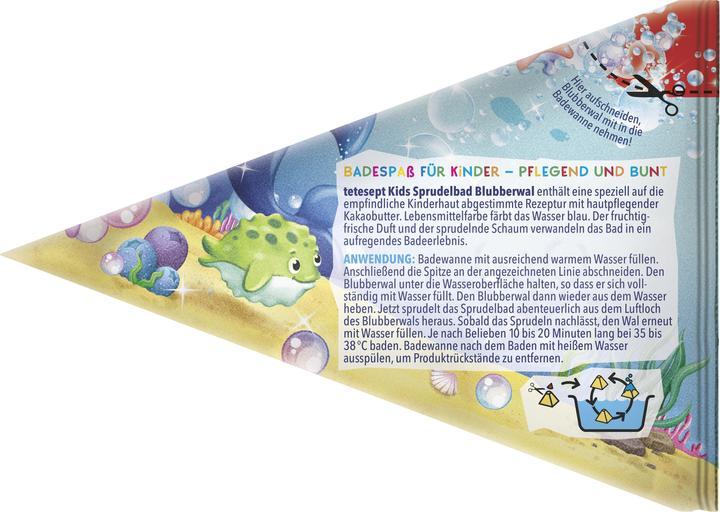 Actual product image Tetesept Kids bubble bath bubble whale (Bath salts)
