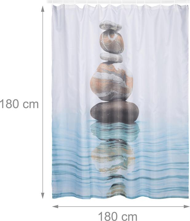 Immagine prodotto Relaxdays Pietre sull'acqua (180 x 200 cm)