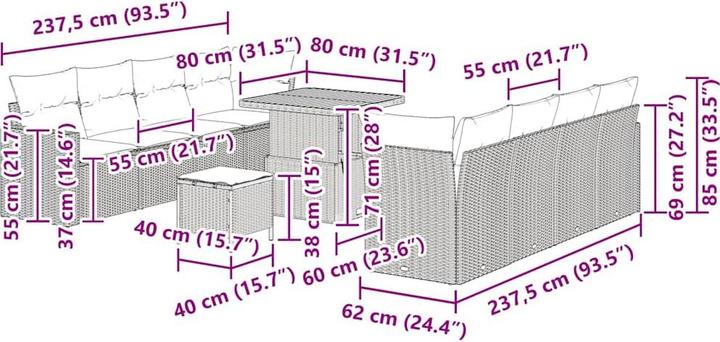 Immagine prodotto vidaXL Jaylee