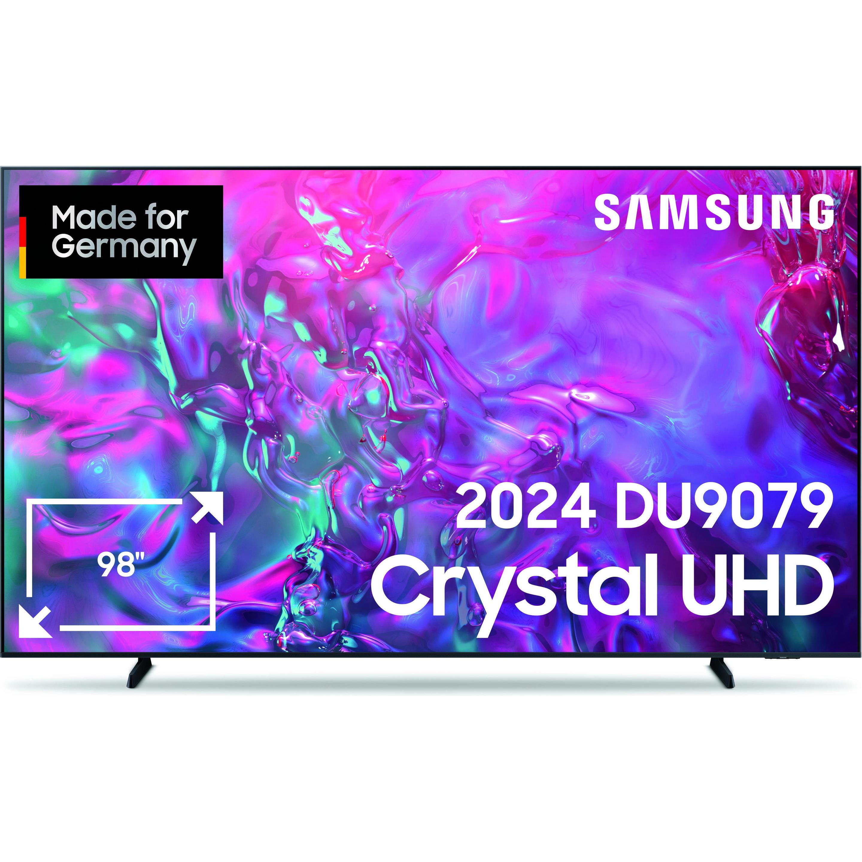 Samsung GU98DU9079UXZG (98", LCD, 4K, 2024), TV, Schwarz